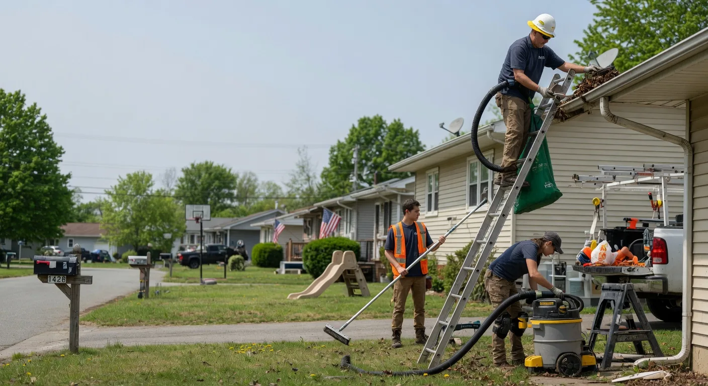 Gutter Installation in Stockland, IL near me